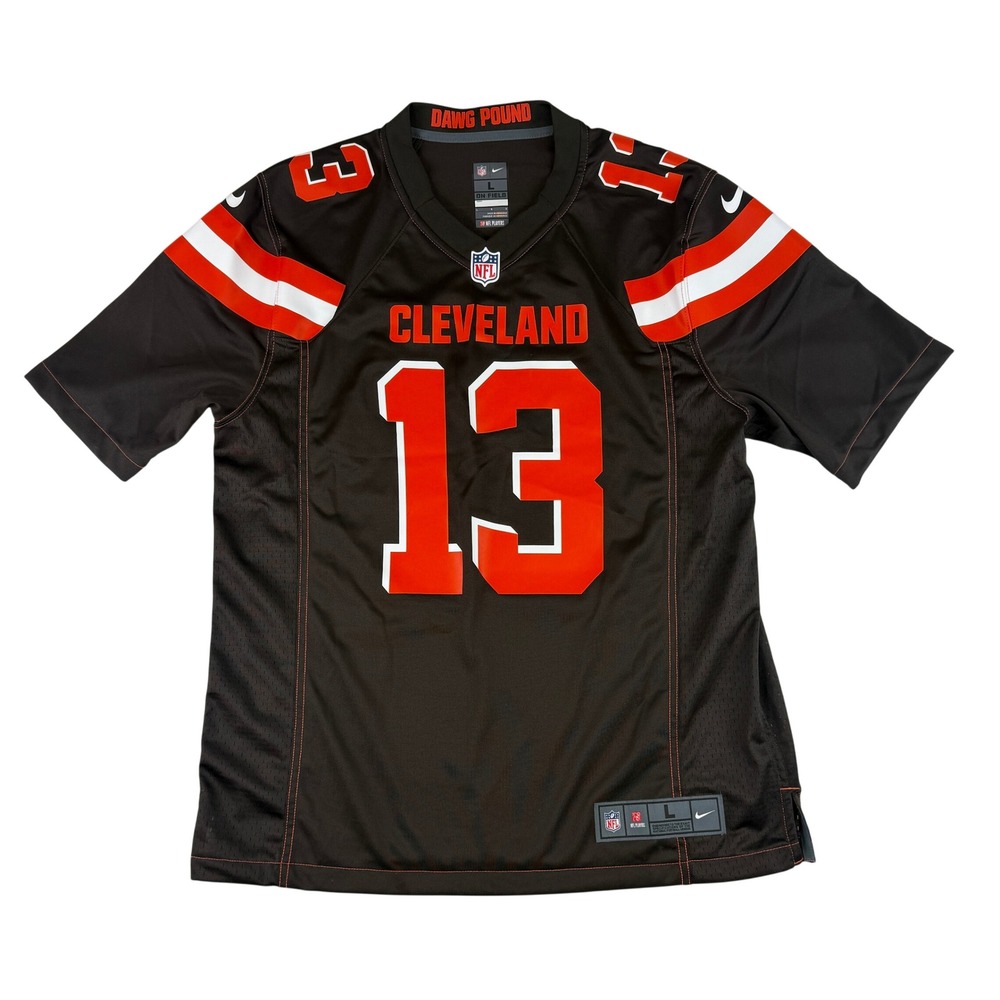 Nike Football Jersey Mens Large Brown Odell Beckham Jr Browns 679279-286